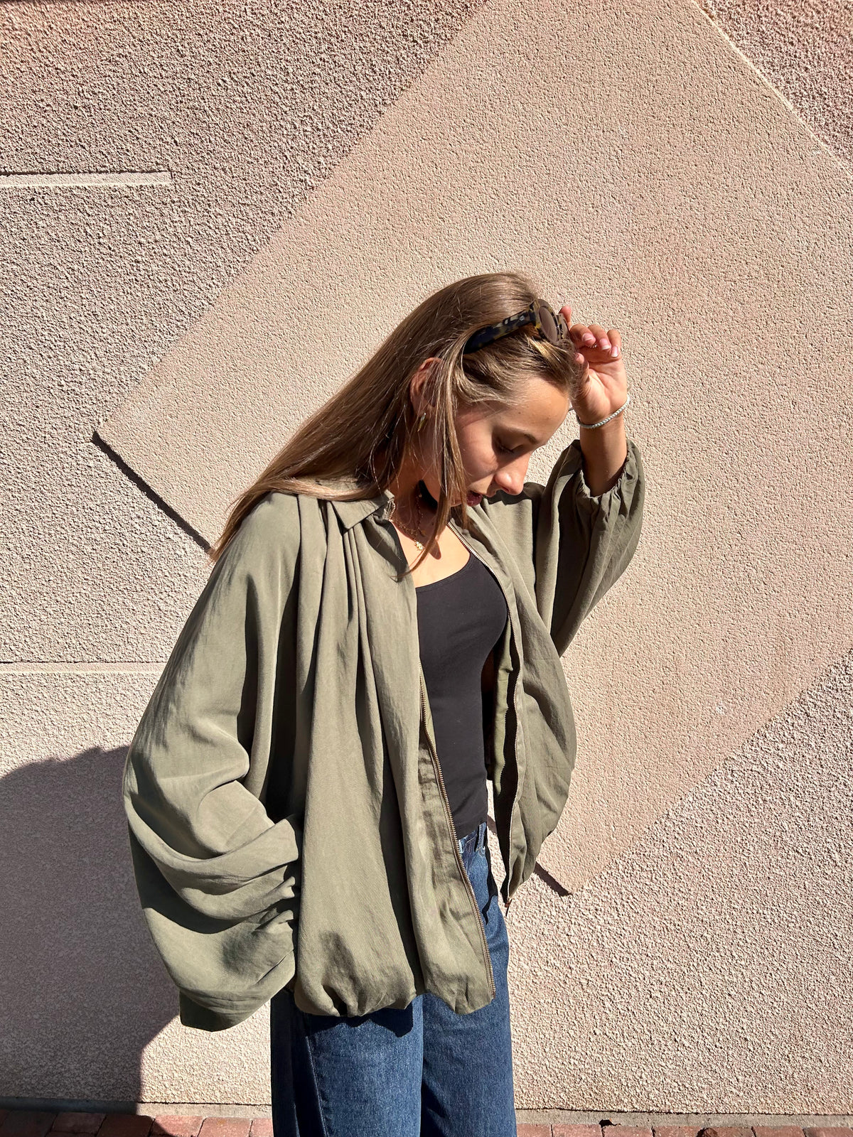 Veste Bomber bouffant "Lalie"
