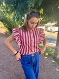 Chemise manches courtes "Lina"