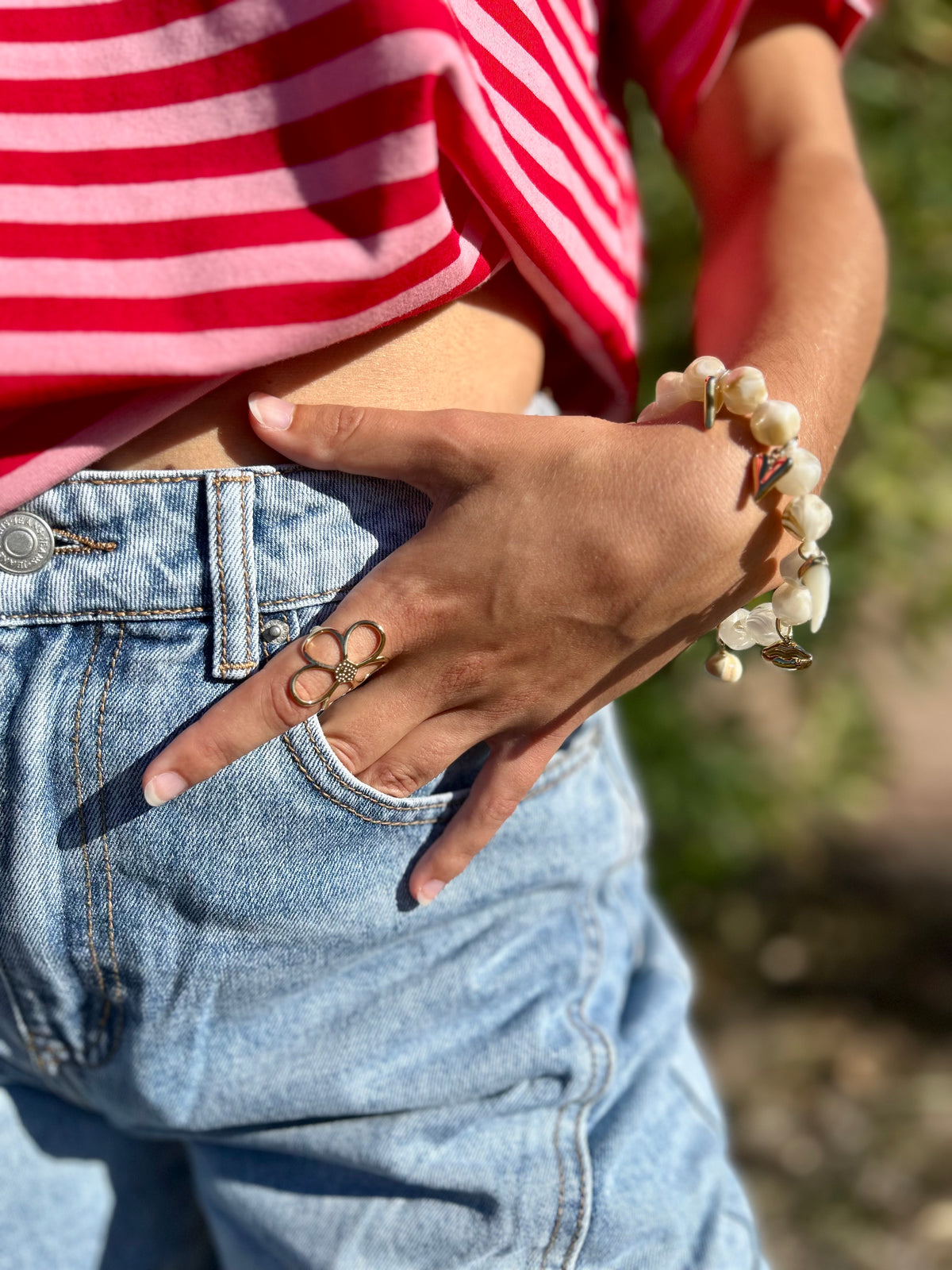Bague "Flora"